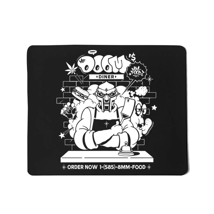 Mf Doom Diner Chef Doom Mousepad