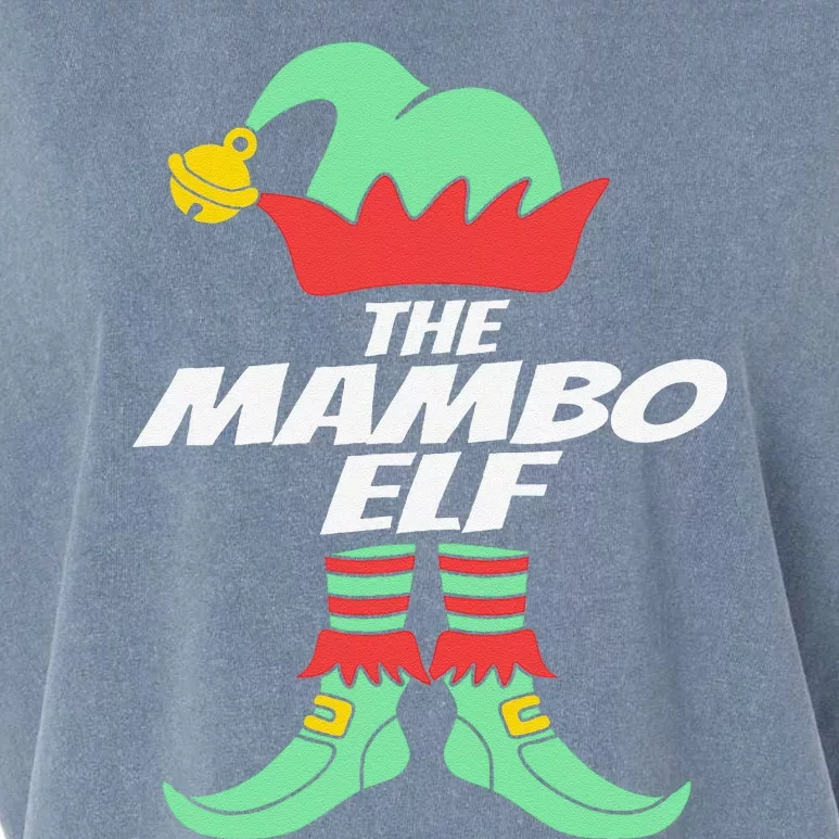 Mambo Dancer Dance Partner Christmas Elf Mambo Garment-Dyed Women's Muscle Tee