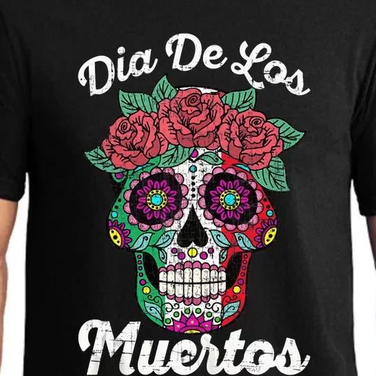 Mexican Dia De Los Muertos Day Of The Dead Pajama Set