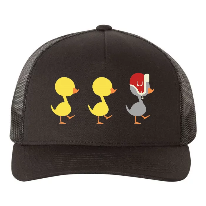 Minnesota Duck Duck Grey Duck Yupoong Adult 5-Panel Trucker Hat