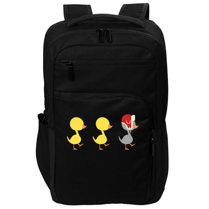 Minnesota Duck Duck Grey Duck Impact Tech Backpack