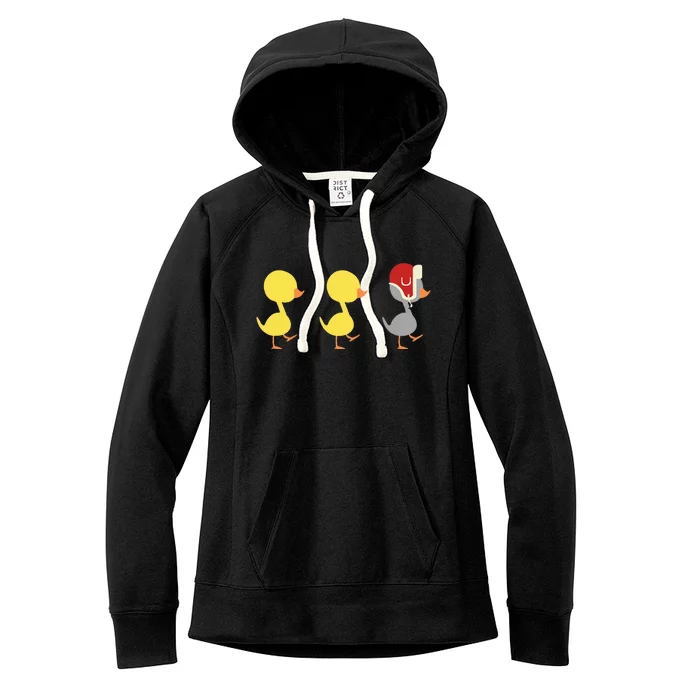 Minnesota Duck Duck Grey Duck Women's Fleece Hoodie