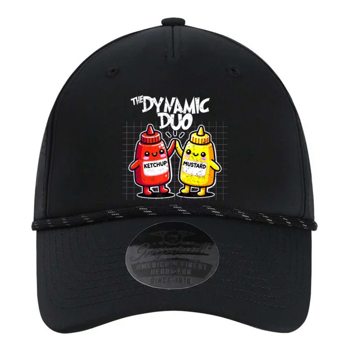 Mustard Dynamic Duo Best Friends Funny Condiment Performance The Dyno Cap