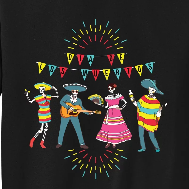 Mariachi Dia De Los Muertos Sweatshirt