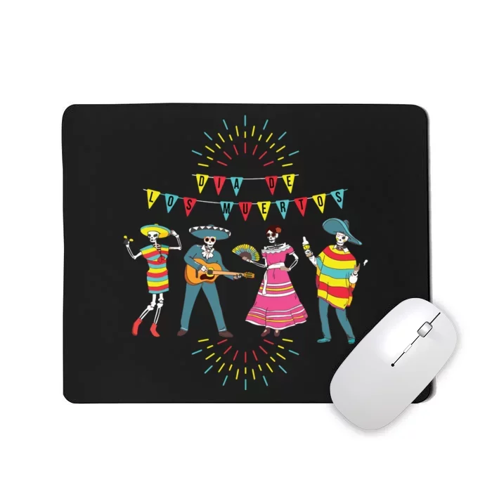 Mariachi Dia De Los Muertos Mousepad