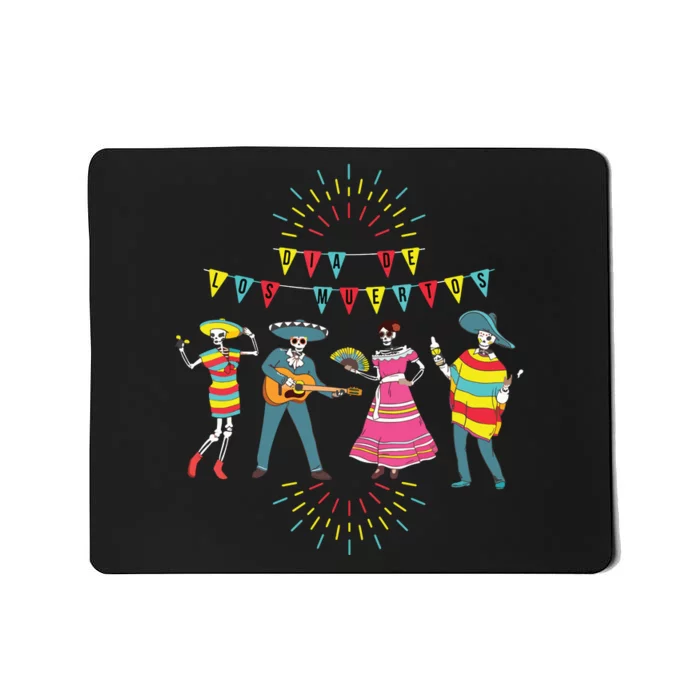 Mariachi Dia De Los Muertos Mousepad