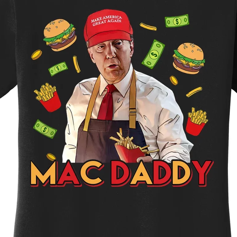 Mac Daddy Funny Mcdon Donald Trump Women's T-Shirt