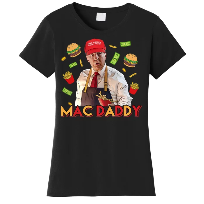 Mac Daddy Funny Mcdon Donald Trump Women's T-Shirt