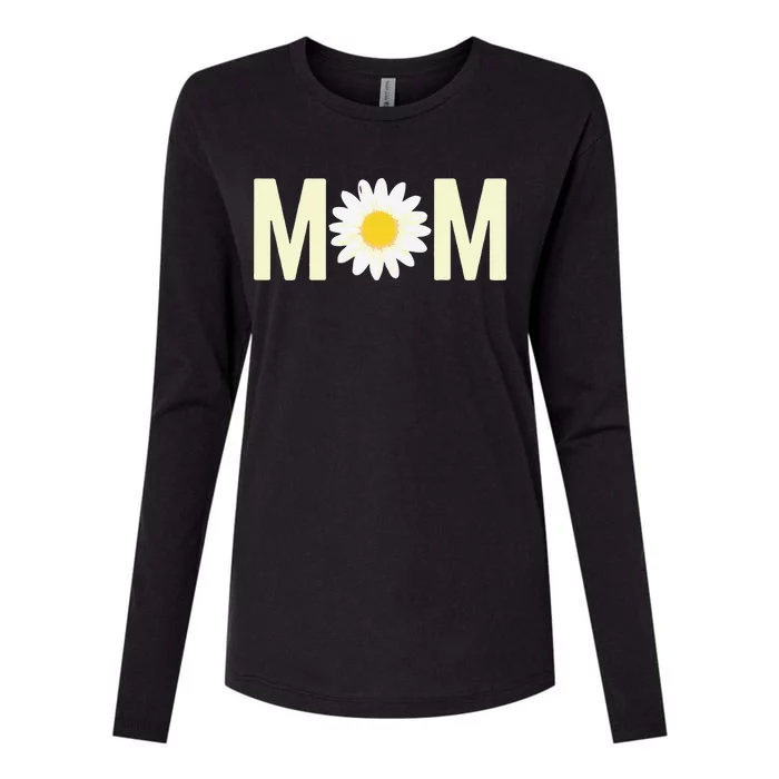 Mom Daisy Flower Cute 'S International 'S Day Womens Cotton Relaxed Long Sleeve T-Shirt