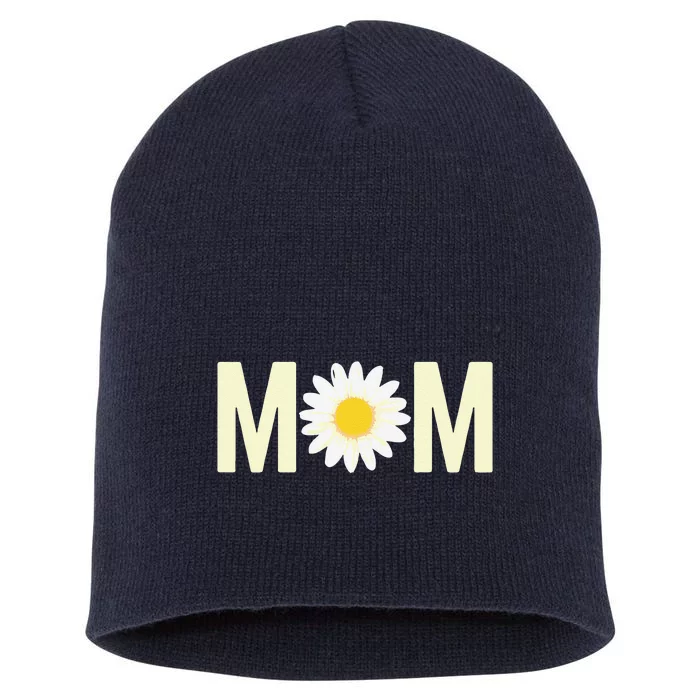 Mom Daisy Flower Cute 'S International 'S Day Short Acrylic Beanie