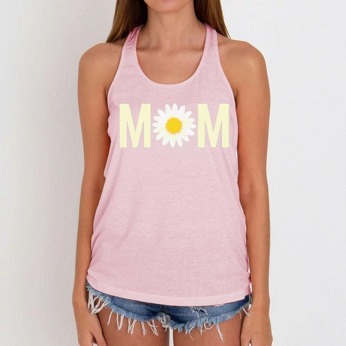 Mom Daisy Flower Cute 'S International 'S Day Women's Knotted Racerback Tank