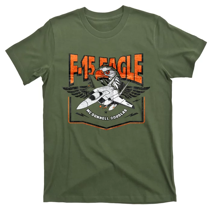 McDonnell Douglas F 15 EAGLE Bomber T-Shirt