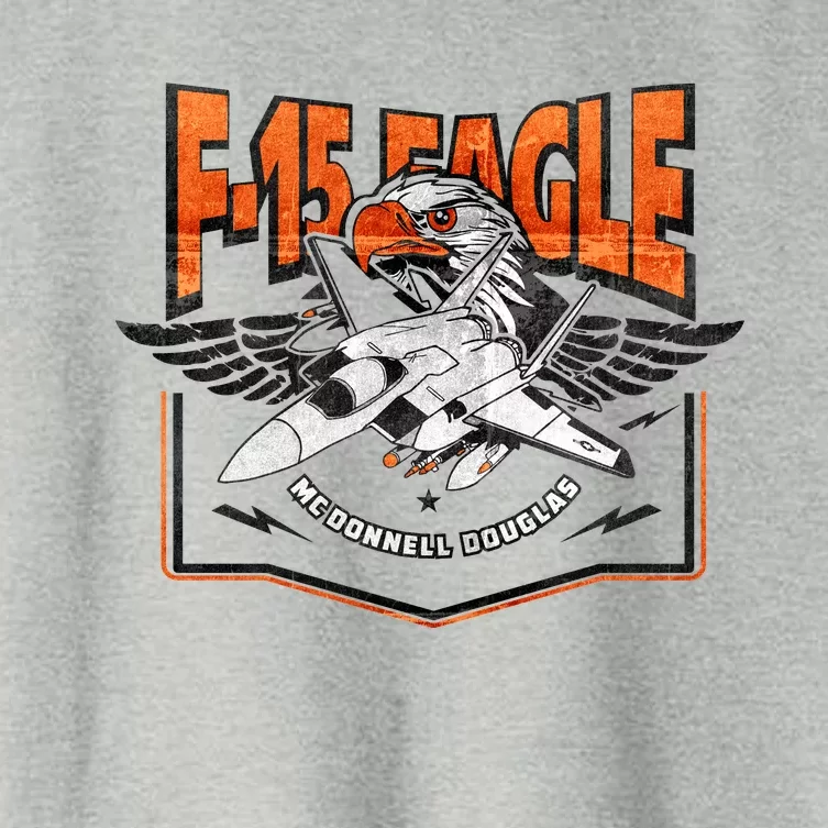 McDonnell Douglas F 15 EAGLE Bomber Women's Crop Top Tee