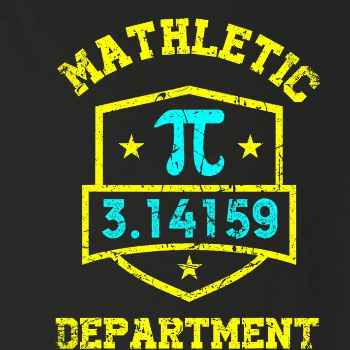 Mathletic Department Funy Math Teacher Student Pi Day Joke Toddler Long Sleeve Shirt