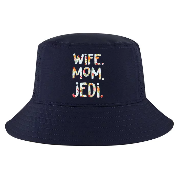 Mothers Day Flower Floral Wife Mom Jedi Cool Comfort Performance Bucket Hat