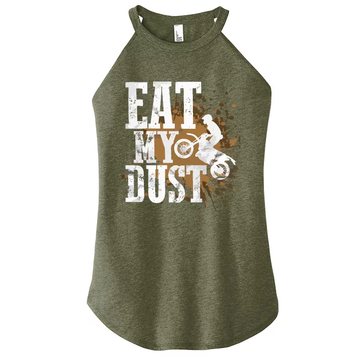 Motocross Design For Dirtbike Biker Men Women’s Perfect Tri Rocker Tank