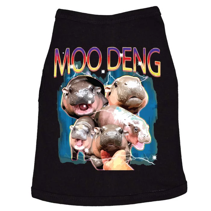 Moo Deng Funny Moodeng Baby Pygmy Hippo Cute Zoo Bootleg Doggie Tank