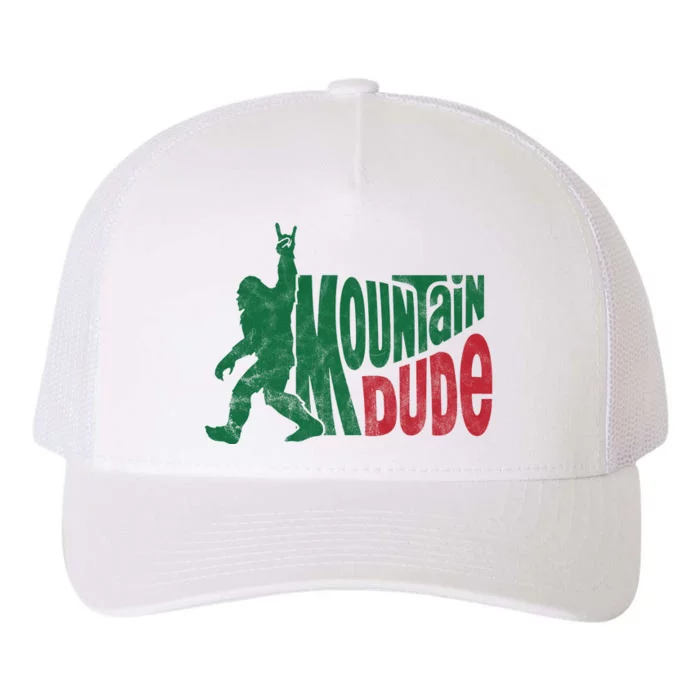 Mountain Dude Funny Bigfoot Yupoong Adult 5-Panel Trucker Hat