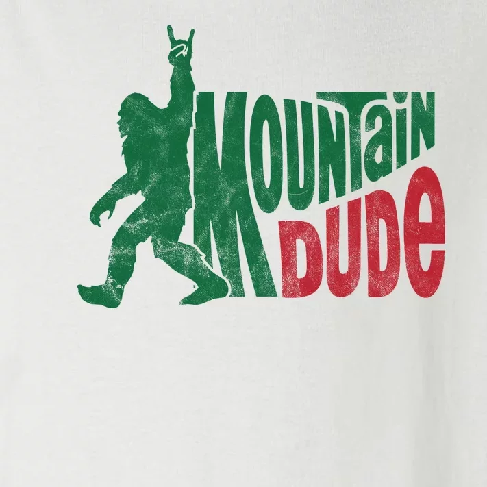 Mountain Dude Funny Bigfoot Toddler Long Sleeve Shirt