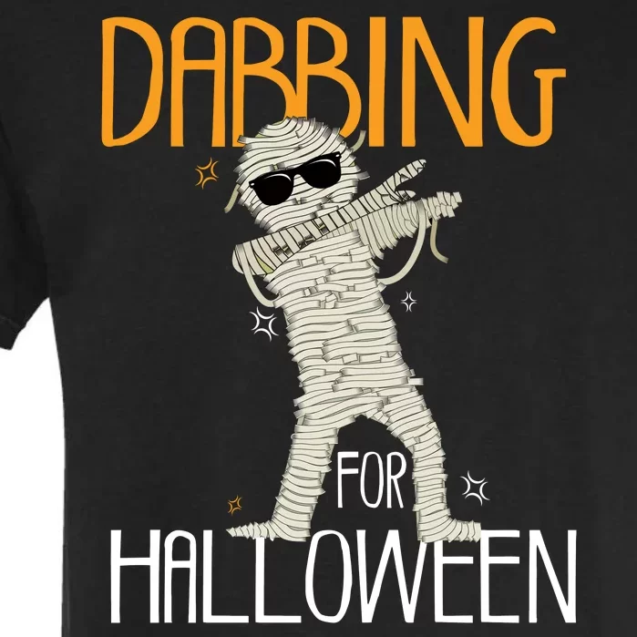 Mummy Dabbing For Halloween Garment-Dyed Heavyweight T-Shirt