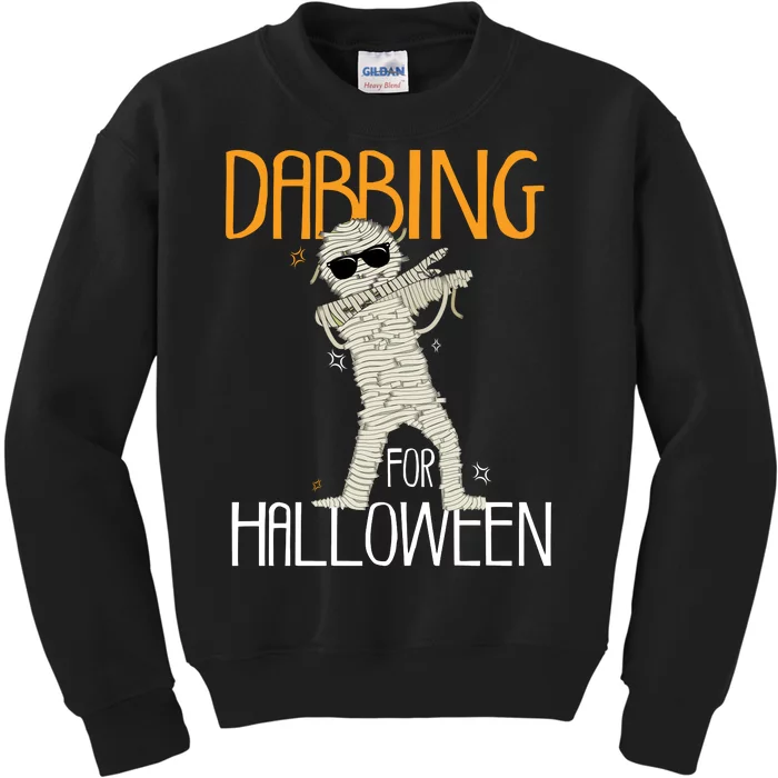 Mummy Dabbing For Halloween Kids Sweatshirt