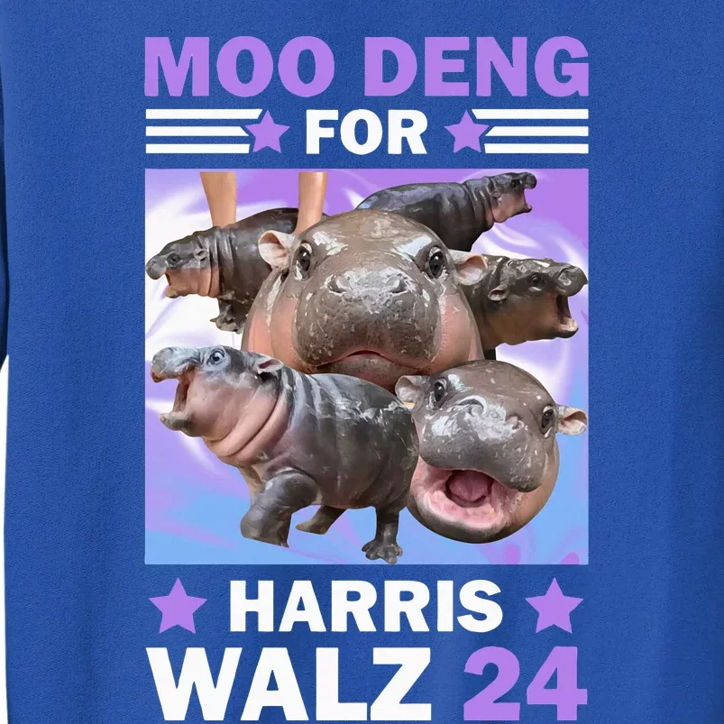 Moo Deng For Harris Walz 2024 Sweatshirt