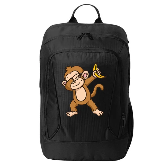 Monkey Dabbing Funny City Backpack