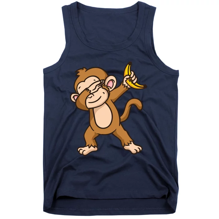 Monkey Dabbing Funny Tank Top