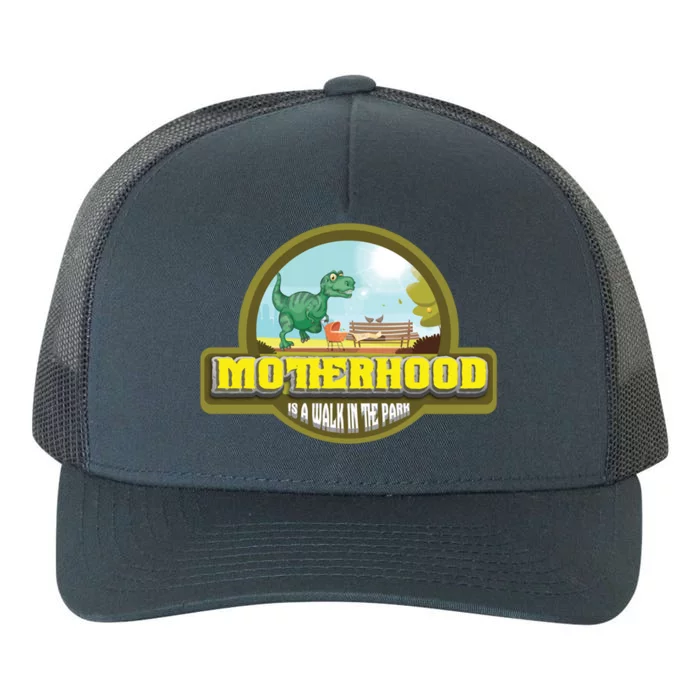 Mother's Day For Strong Moms Tees Awesome Gift Yupoong Adult 5-Panel Trucker Hat