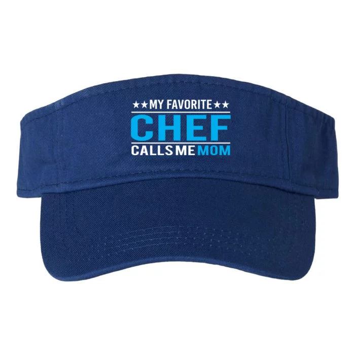 Mother's Day Funny Gift Funny Gift Funny Chef Mom Cute Gift Valucap Bio-Washed Visor