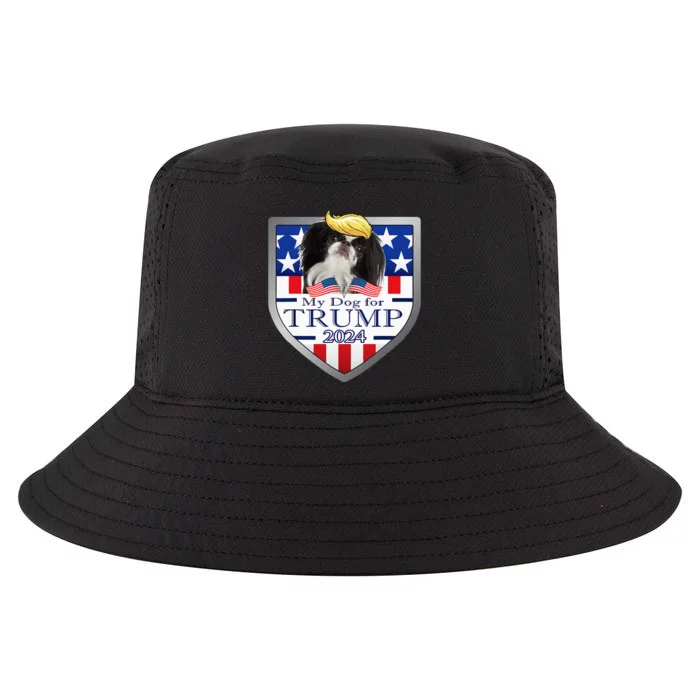 My Dog For Trump 2024 Japanese Chin Cool Comfort Performance Bucket Hat