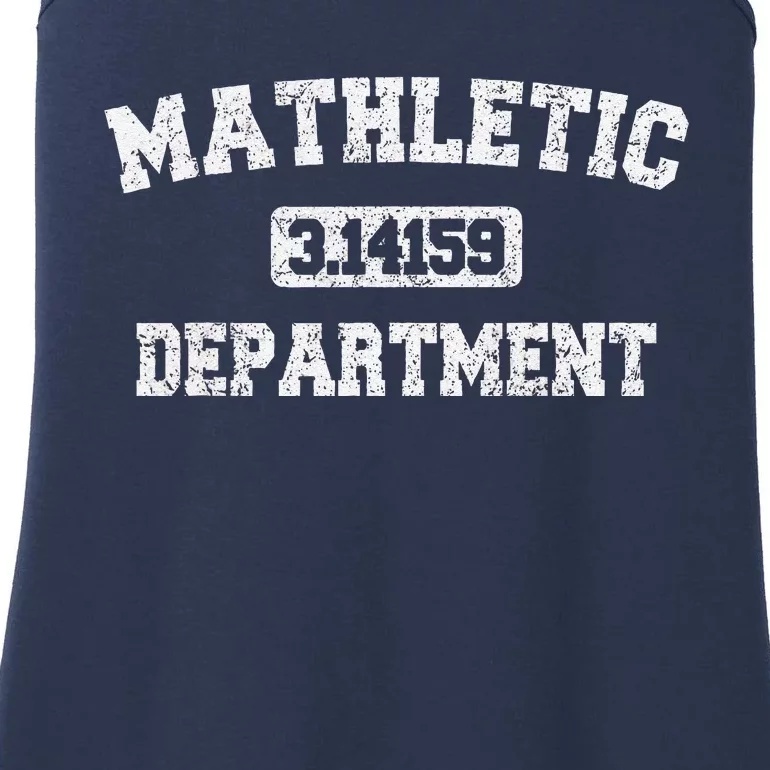 Mathletic Department Funny Math Teacher Gifts Ladies Essential Tank