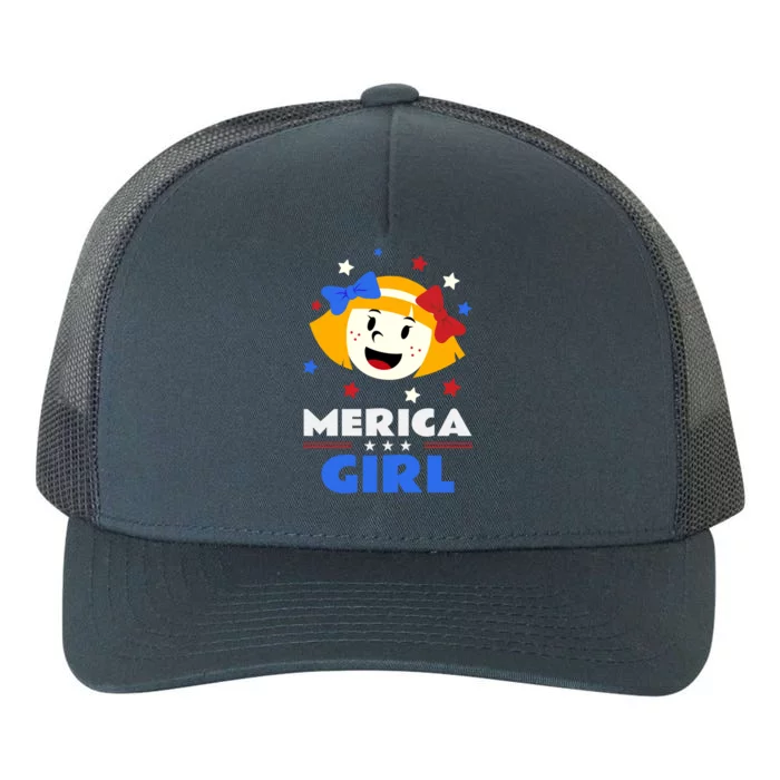 Merica Design For 4 July Gift Yupoong Adult 5-Panel Trucker Hat