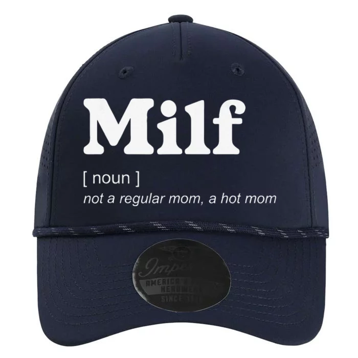 Milf Definition Fit Hot Mom Milf For MotherS Day Funny Performance The Dyno Cap