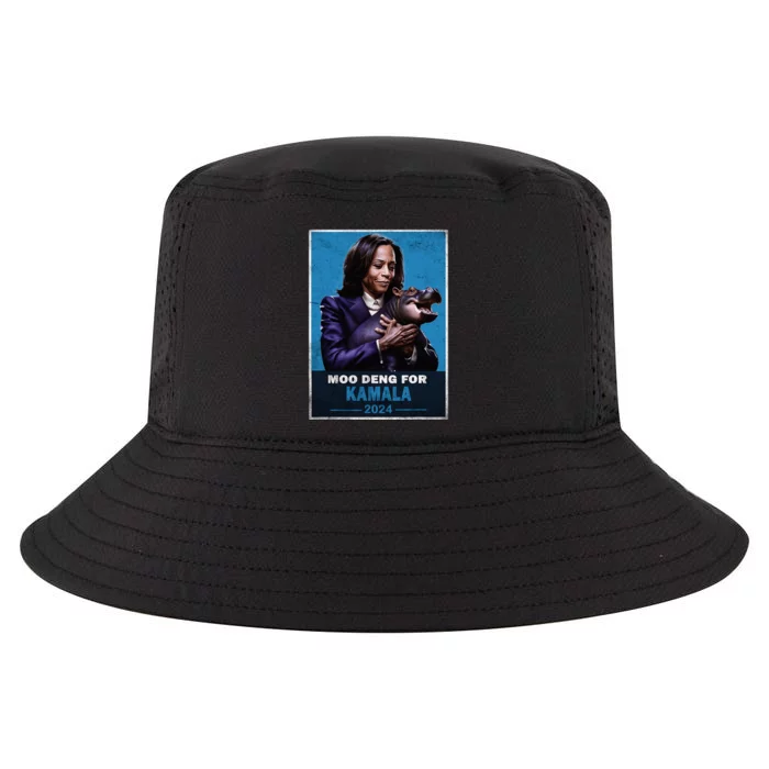 Moo Deng For Kamala Harris 2024 Cool Comfort Performance Bucket Hat