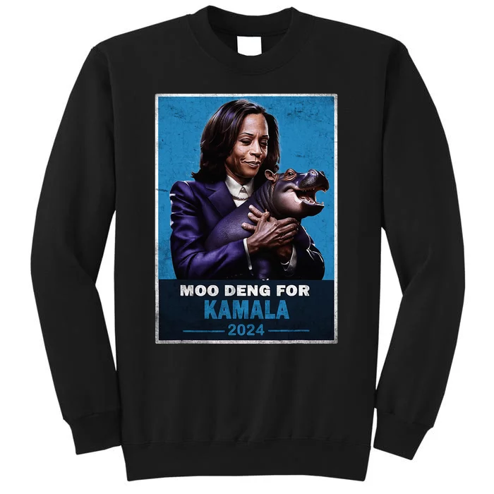 Moo Deng For Kamala Harris 2024 Sweatshirt