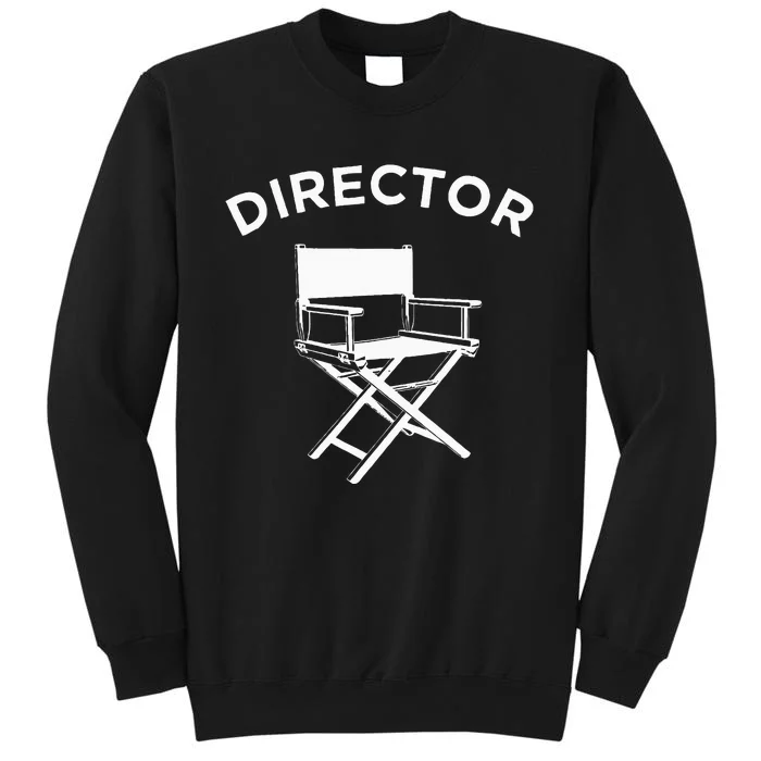 Movie Director  Filmmaker Director Chair Tall Sweatshirt