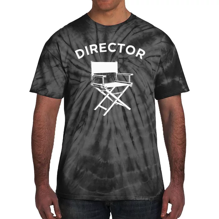 Movie Director  Filmmaker Director Chair Tie-Dye T-Shirt