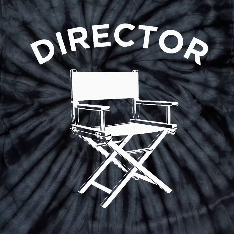 Movie Director  Filmmaker Director Chair Tie-Dye T-Shirt