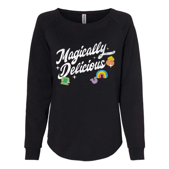 Magically Delicious Funny St PatrickS Day Womens California Wash Sweatshirt