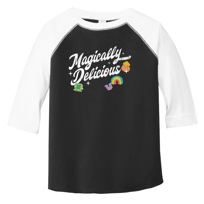 Magically Delicious Funny St PatrickS Day Toddler Fine Jersey T-Shirt