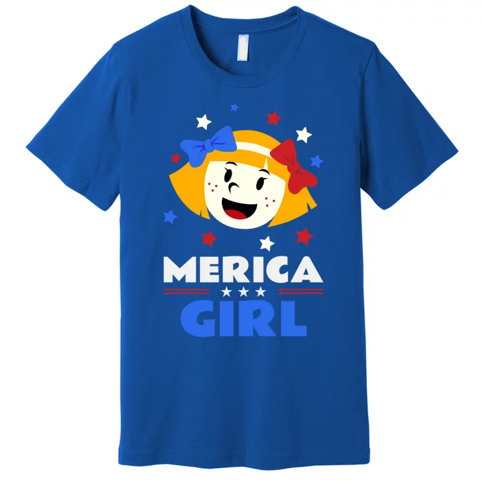 Merica Design For 4 July Meaningful Gift Premium T-Shirt