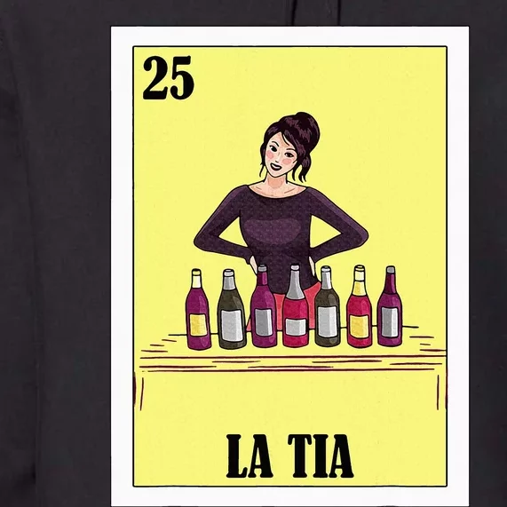 Mexican Design For Aunt La Tia Premium Hoodie