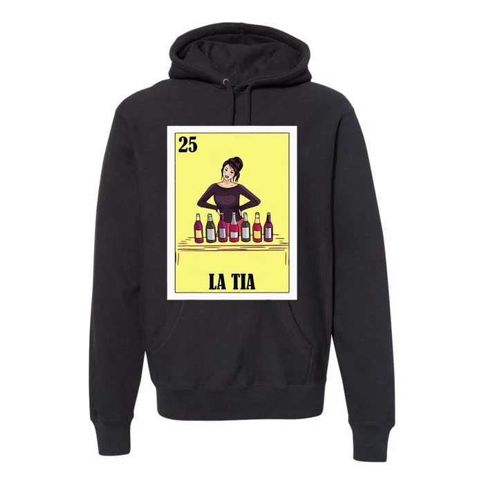 Mexican Design For Aunt La Tia Premium Hoodie