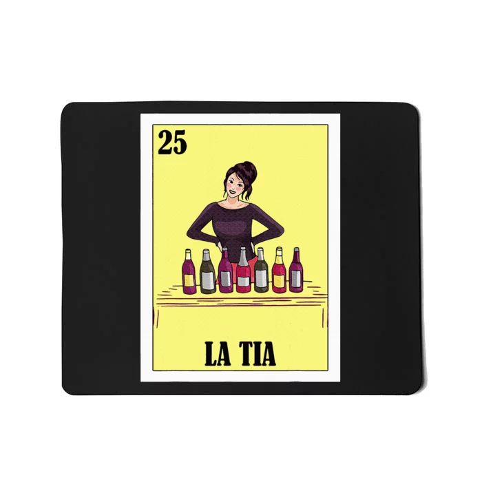 Mexican Design For Aunt La Tia Mousepad