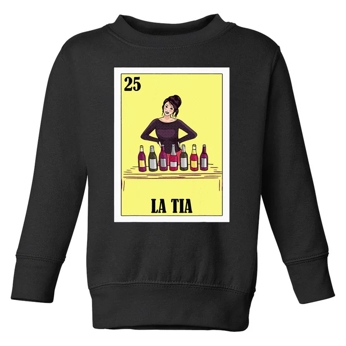 Mexican Design For Aunt La Tia Toddler Sweatshirt