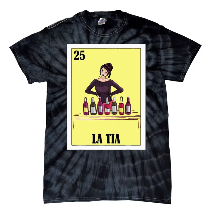 Mexican Design For Aunt La Tia Tie-Dye T-Shirt