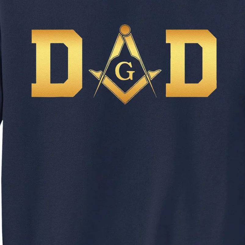 Masonic Dad Fathers Day Gift Freemason Tall Sweatshirt