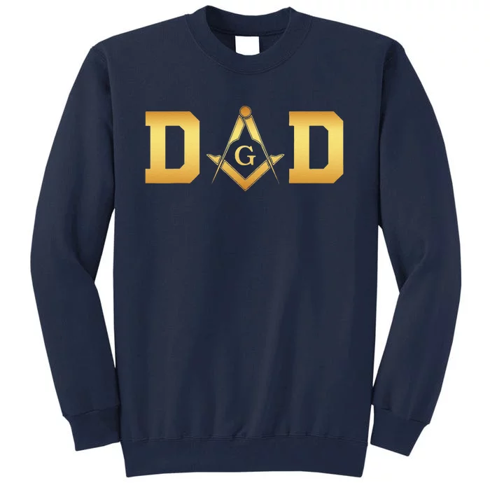 Masonic Dad Fathers Day Gift Freemason Tall Sweatshirt