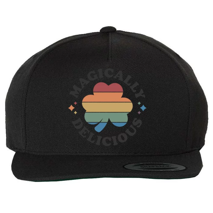 Magically Delicious Funny Bar Crawl St Patricks Day Wool Snapback Cap